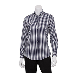 Chef Works Women's Gingham Dress Shirt
