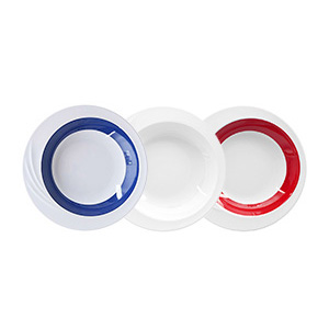 First Design Global Generation Melamine Deep Soup/Pasta Plate