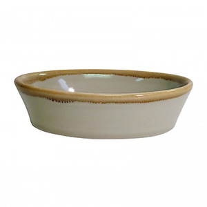 Arcoroc Terrastone 6⅛" x 4¼" Oval Baker