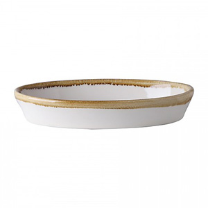 Arcoroc Terrastone 8¼" x 5⅛" Oval Baker