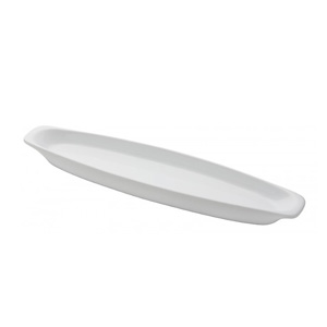 Arcoroc Capitale 17½" x 4" Canoe Plate