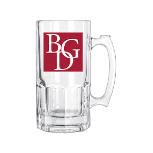 BGD Libbey Gibraltar Glass Mug w/ Imprint