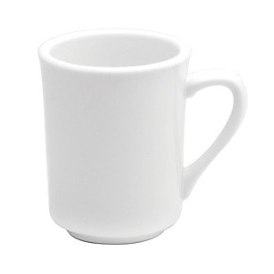 Oneida® Buffalo 8 oz Cream White Delmonico Mug